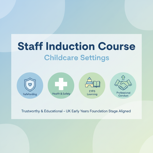 Staff Induction Course for Childcare Settings cover image